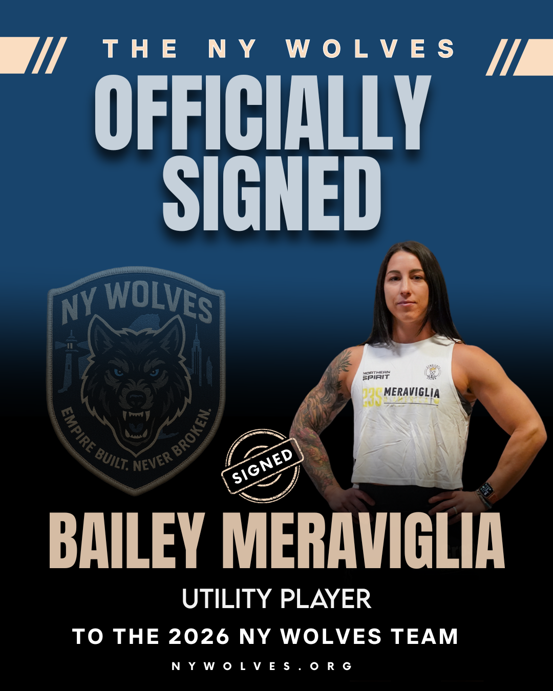 Sponsor Bailey Meraviglia