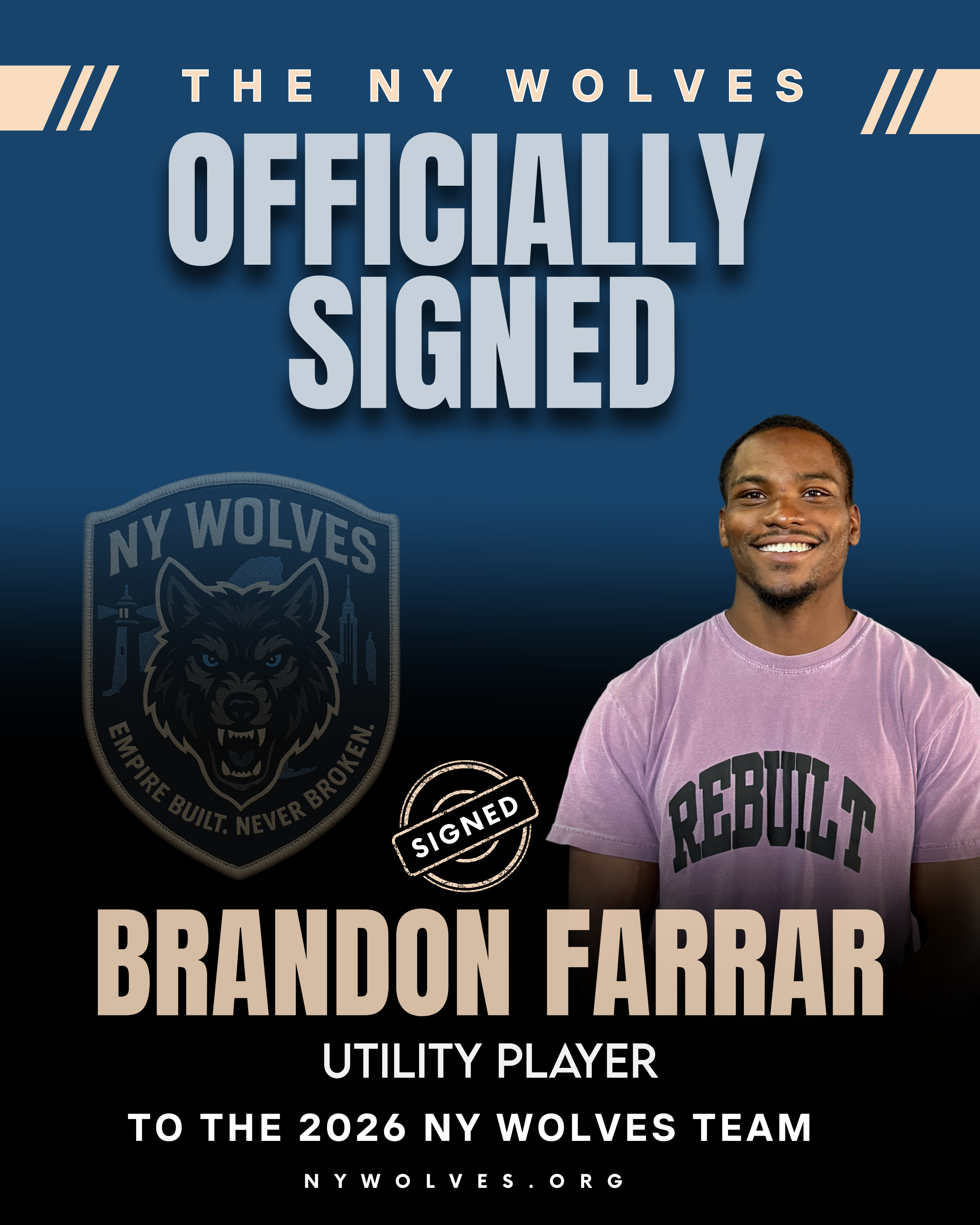 Sponsor Brandon Farrar