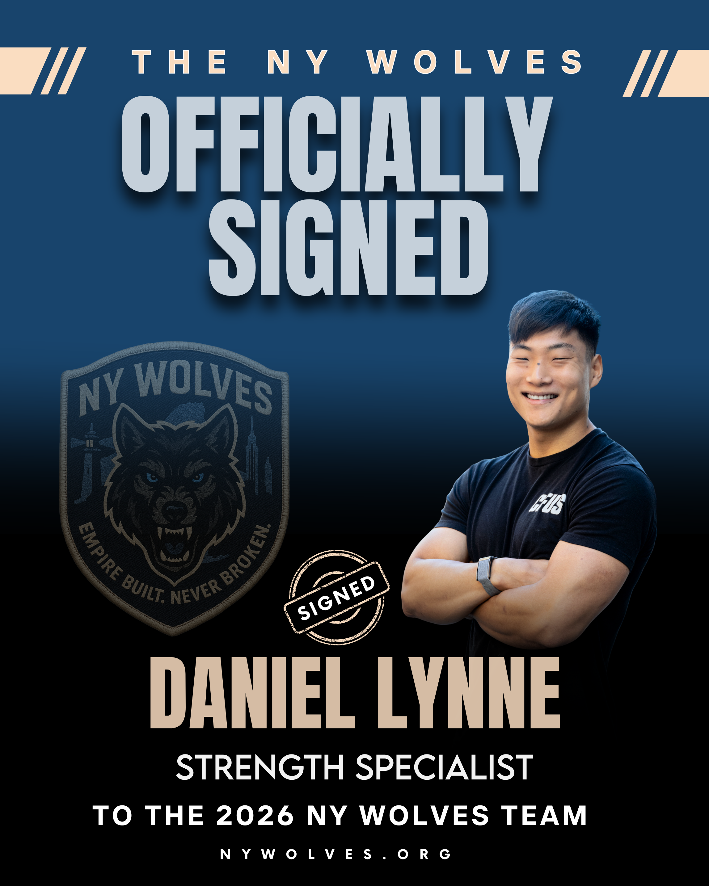 Sponsor Daniel Lynne