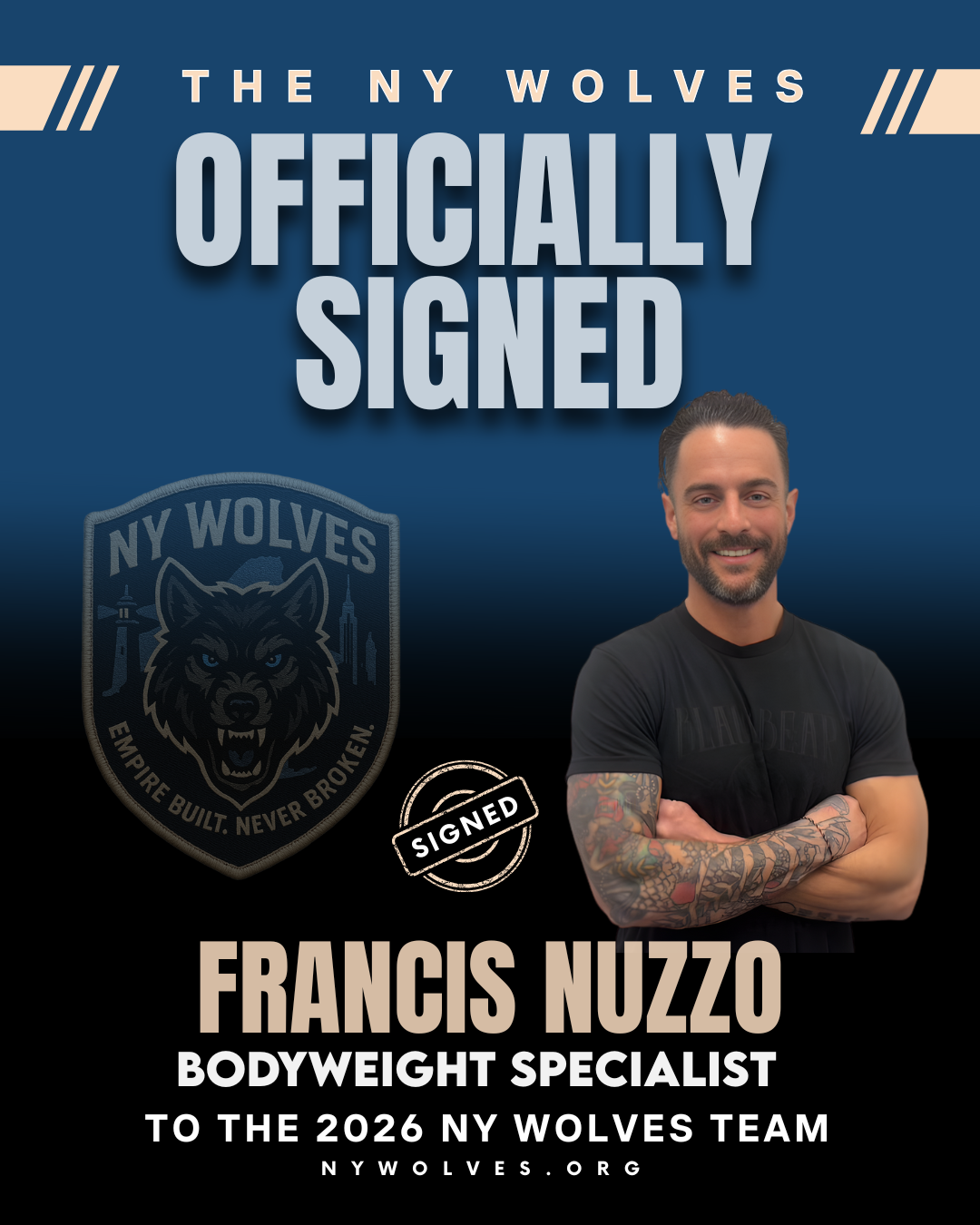 Back the Pack FRANCIS NUZZO