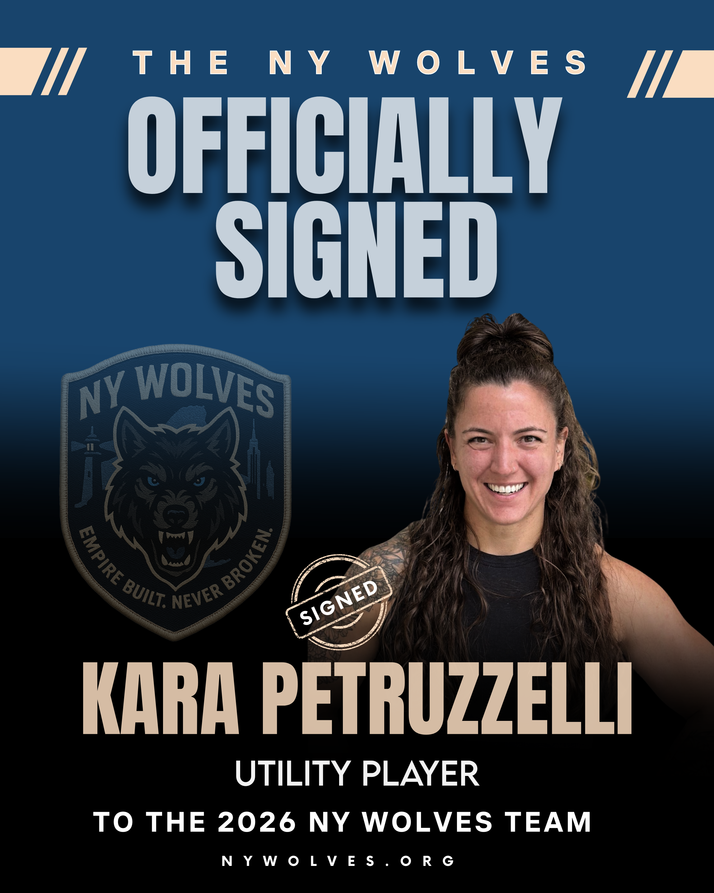 Sponsor Kara Petruzzelli