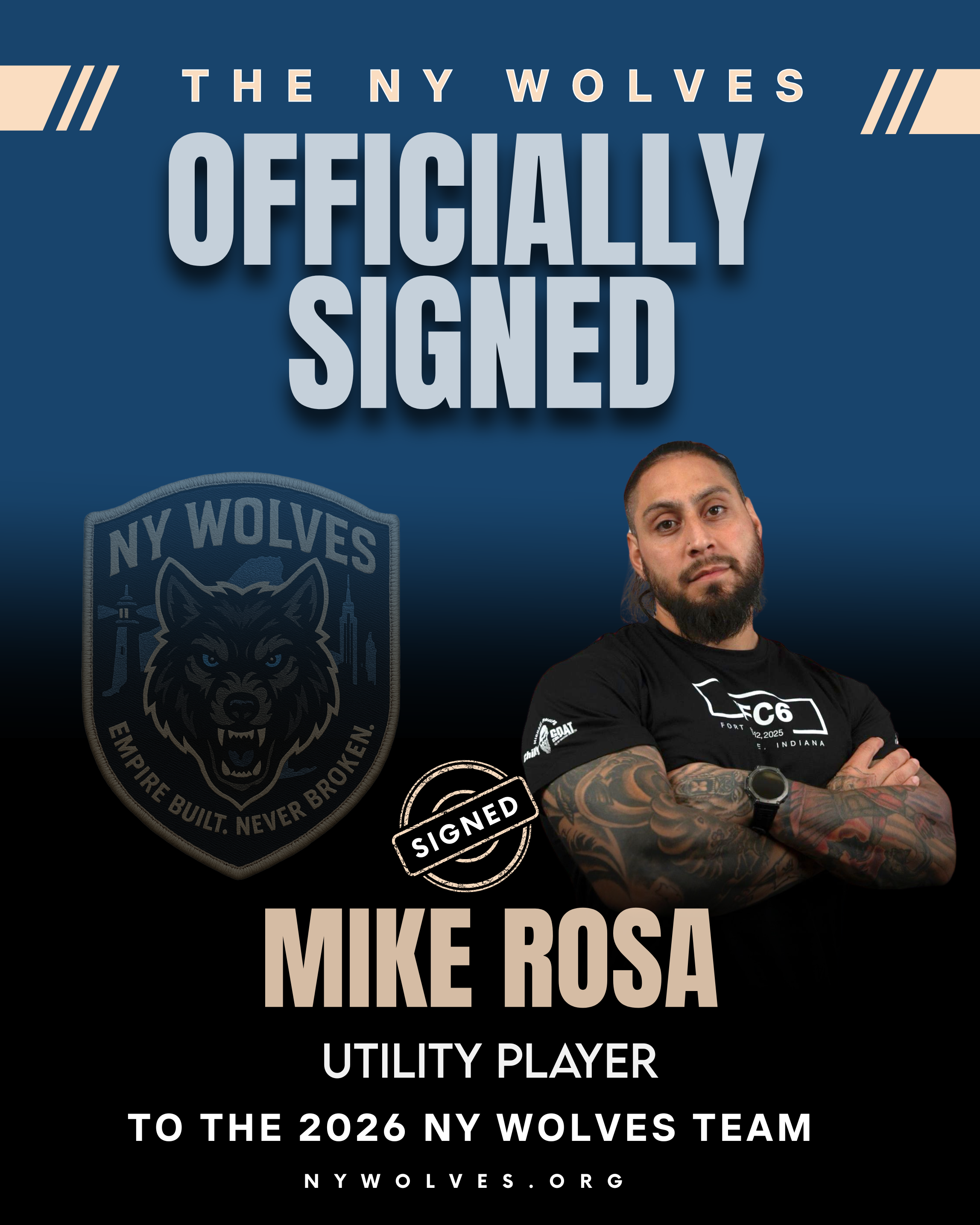 Sponsor Mike Rosa