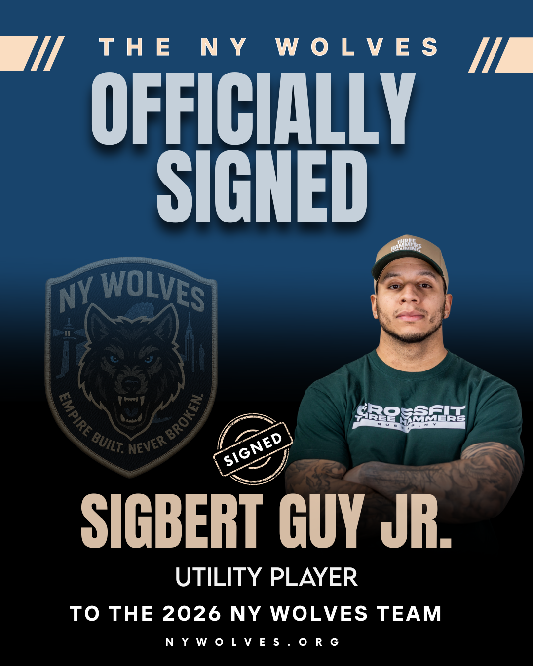 Sponsor Sigbert Guy Jr
