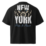 SHIELD OVERSIZED TEE | NY WOLVES x HWA