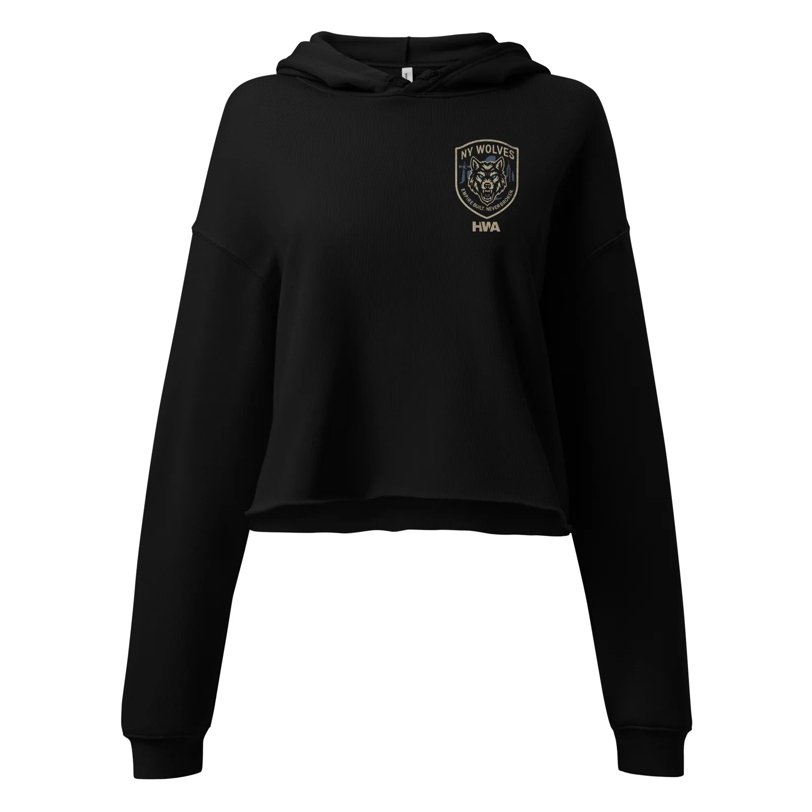 SHIELD CROP HOODIE | NY WOLVES x HWA