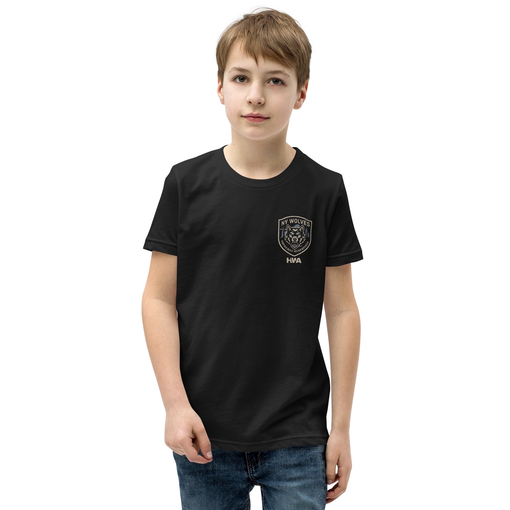 SHIELD YOUTH TEE | NY WOLVES x HWA